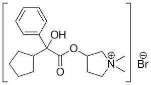 Glycopyronium Bromide Chemical structure